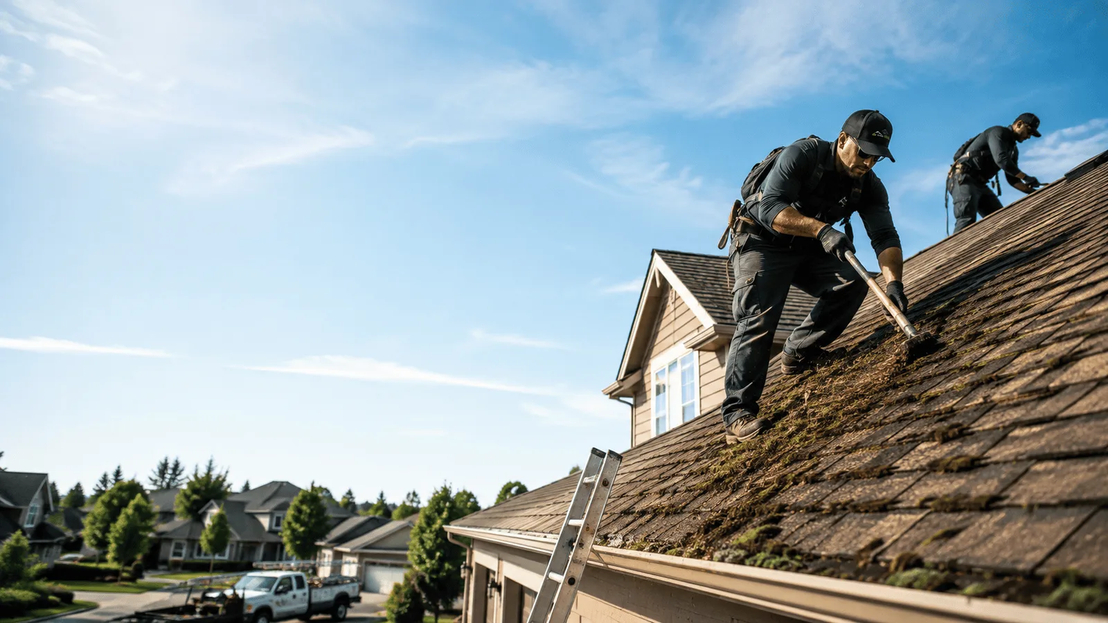 Roof Moss Removal in Pilot, VA near me